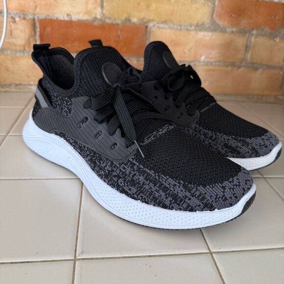 Akademiks Men's Flight Sneaker Black Grey Size 10 - Picture 15 of 16